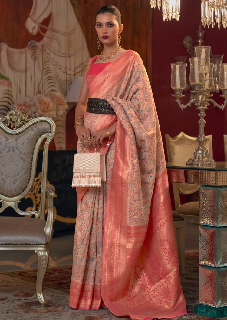 Banarasi Pashmina Kashmiri Jamawar